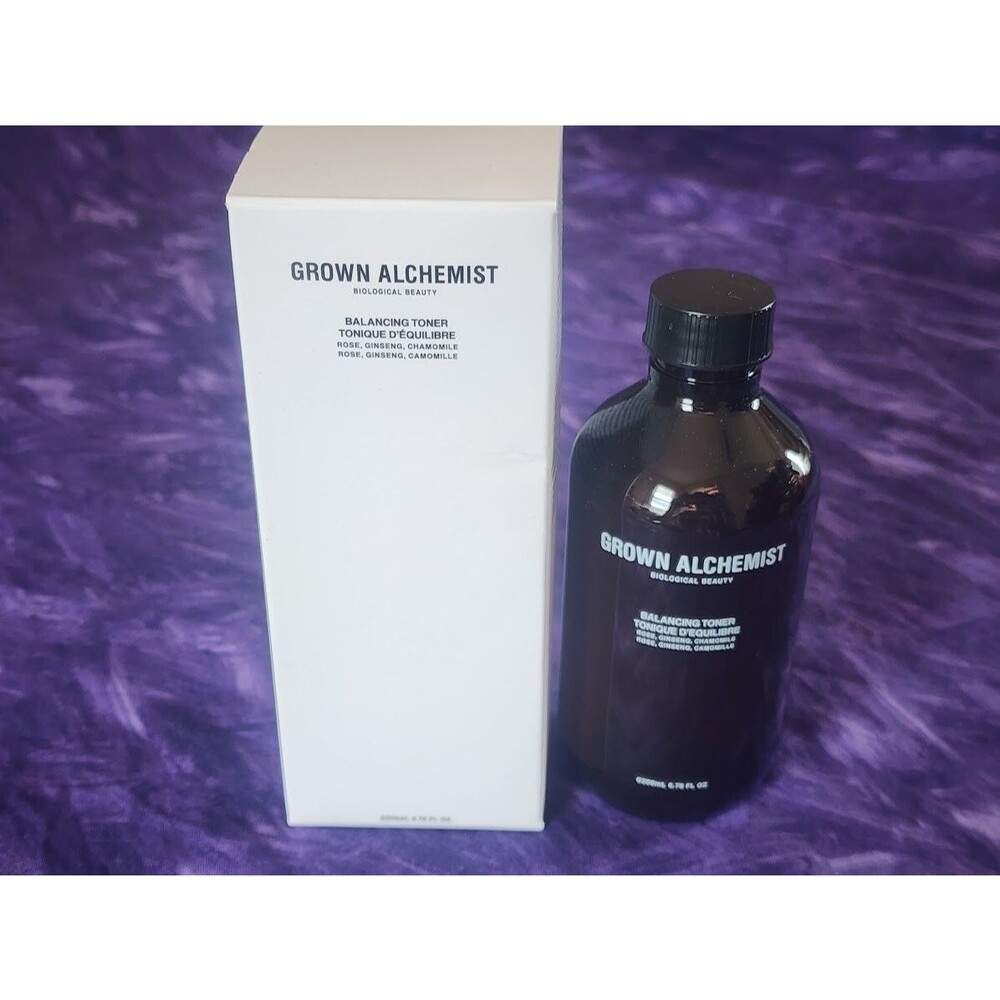 Grown Alchemist Balancing Facial Toner Rose Ginseng Chamomile Face Skin Care NIB